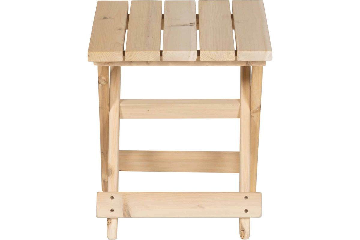 Hampton Adirondack Kaffebor - Hvit seder