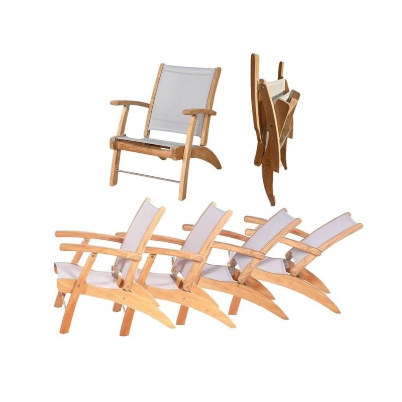 Somerville regulerbar stol - Beige